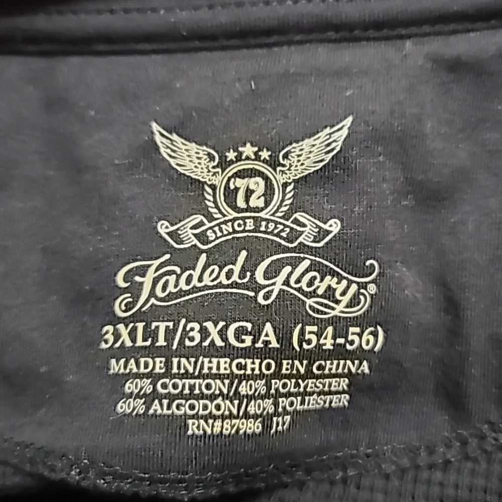 Black Ribbed Top - Picture 2 of 3